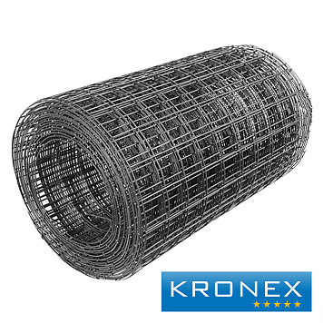 Сетка сварная кладочная оцинкованная KRONEX 50/60/1.4 (рулон 0.5×25 м)
