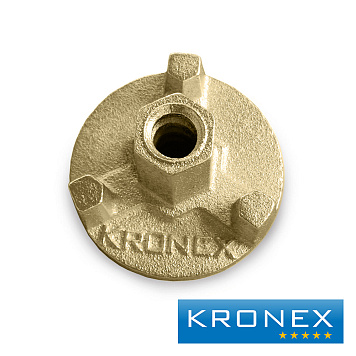 Гайка для стяжного винта 3-ех рожковая KRONEX, оцинк. 90 мм 