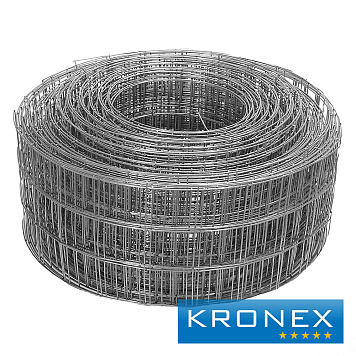 Сетка сварная кладочная оцинкованная KRONEX 50/60/1.4 (рулон 0.15×25 м)